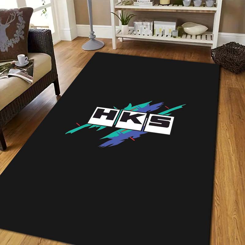 Outdoor Sport Live - 3D Racing H-HKS Print Area Rug
