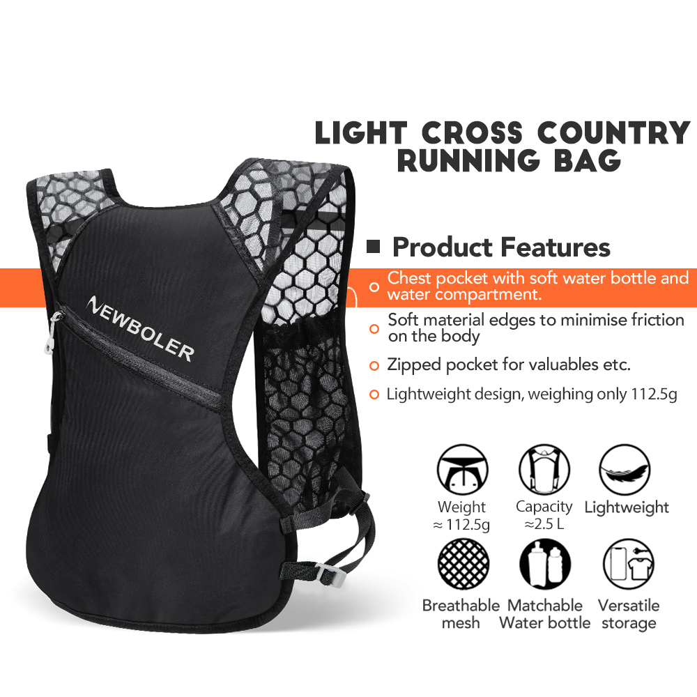 NEWBOLER Outdoor Trail Running - Trail Running Vest ulasan dan harga