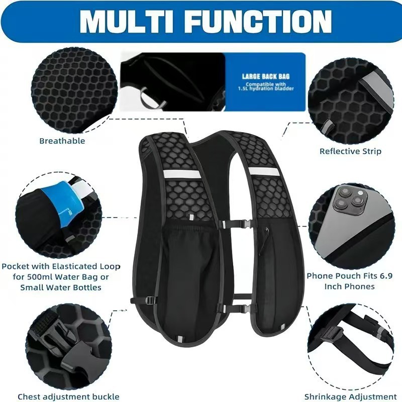 Running Hydration Vest for Wom - Trail Running Vest ulasan dan harga