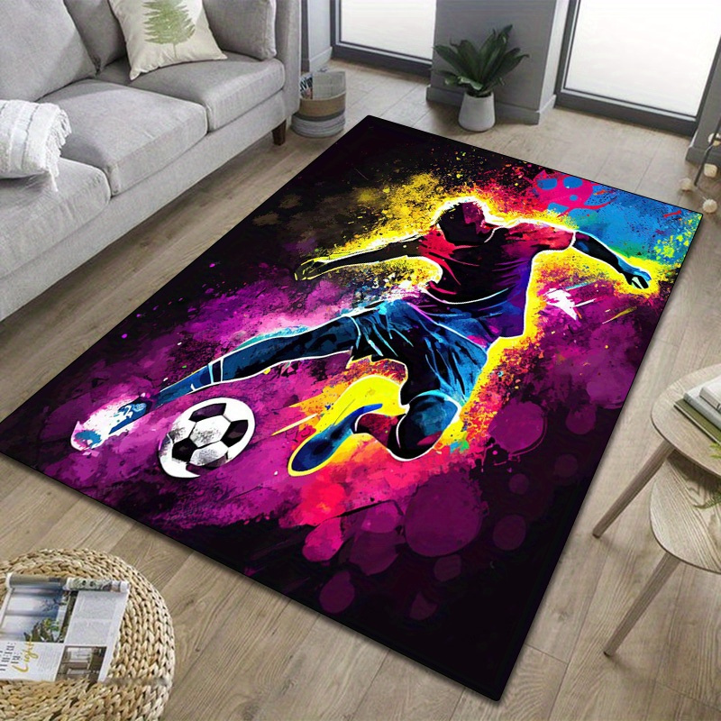 Colorful Football Player Actio - Outdoor Sport Live ulasan dan harga