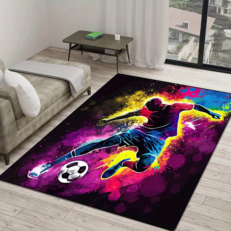 Colorful Football Player Actio - Outdoor Sport Live ulasan dan harga