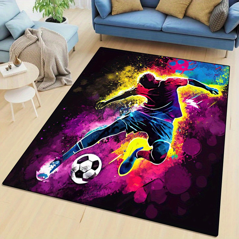 Colorful Football Player Actio - Outdoor Sport Live ulasan dan harga