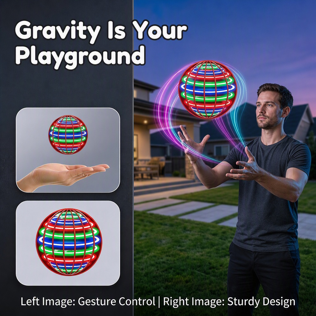 Glowing Smart Sensor Floating  - Outdoor Sport Games ulasan dan harga