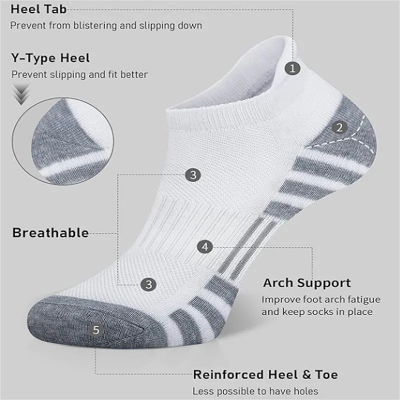 Socks Unisex Low Cut Padded An - Outdoor Sport Activity ulasan dan harga