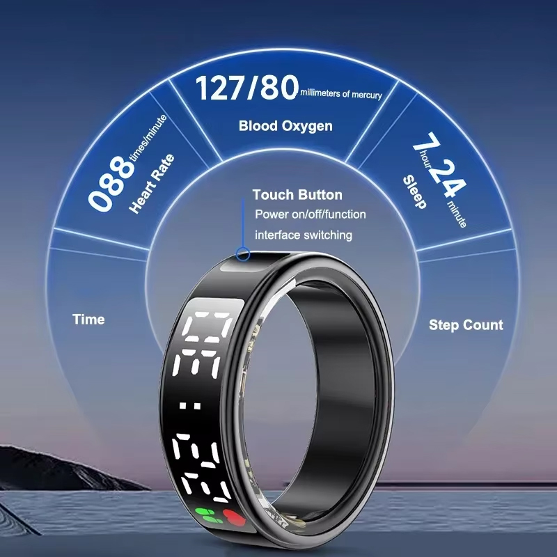 Fitness Sleep Smart Ring LED D - Outdoor Sport Activity ulasan dan harga