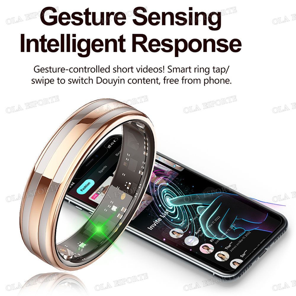 Gesture Sensing Smart Ring Hea - Outdoor Sport Activity ulasan dan harga
