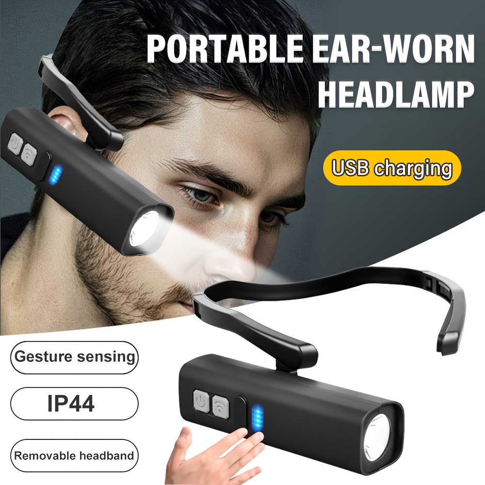 2025 Ear Clip Headlamp– Bright - Outdoor Sport Activity ulasan dan harga